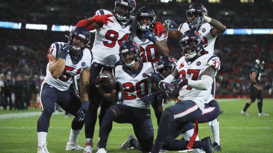 Watson lidera a Texans en triunfo sobre Jaguars en Londres Watson lidera a Texans en triunfo sobre Jaguars en Londres