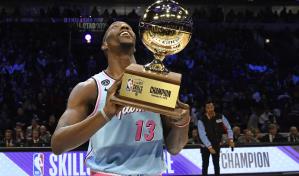 Adebayo, del Heat, gana concurso de habilidades de NBA