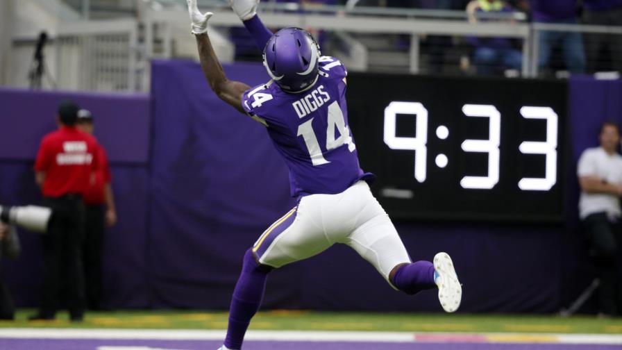 Cousins y Diggs llevan a Vikings a triunfo sobre Eagles