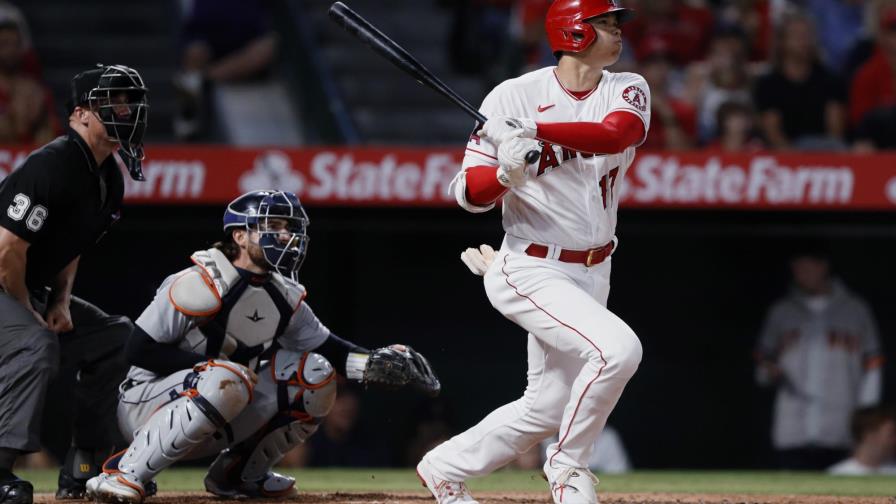 Ohtani pega dos vuelacercas, Angelinos arrollan a Tigres 11-3 Ohtani pega dos vuelacercas, Angelinos arrollan a Tigres 11-3