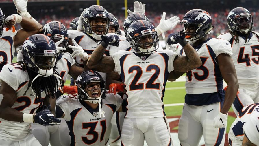 Con tres touchdowns de Lock, Broncos sorprenden a Texans Con tres touchdowns de Lock, Broncos sorprenden a Texans