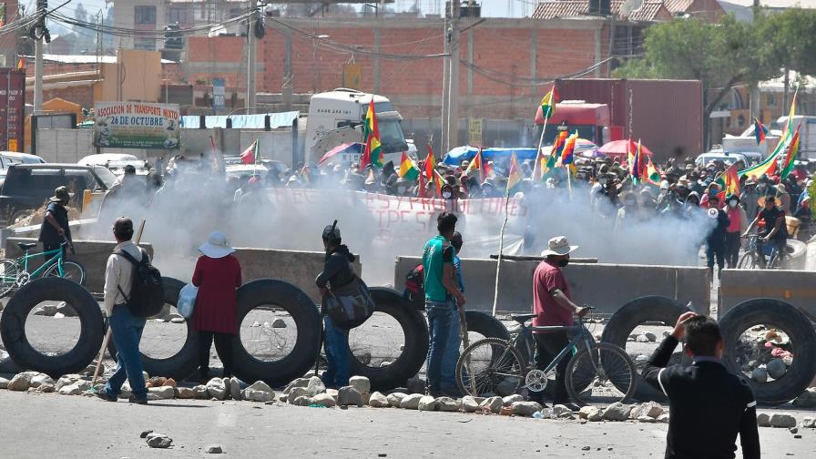 Bolivia cumple ocho días de protestas que asfixian a hospitales y productores Bolivia cumple ocho días de protestas que asfixian a hospitales y productores