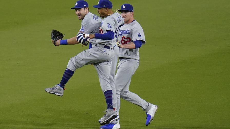 Betts realiza atrapada espectacular; Dodgers ganan