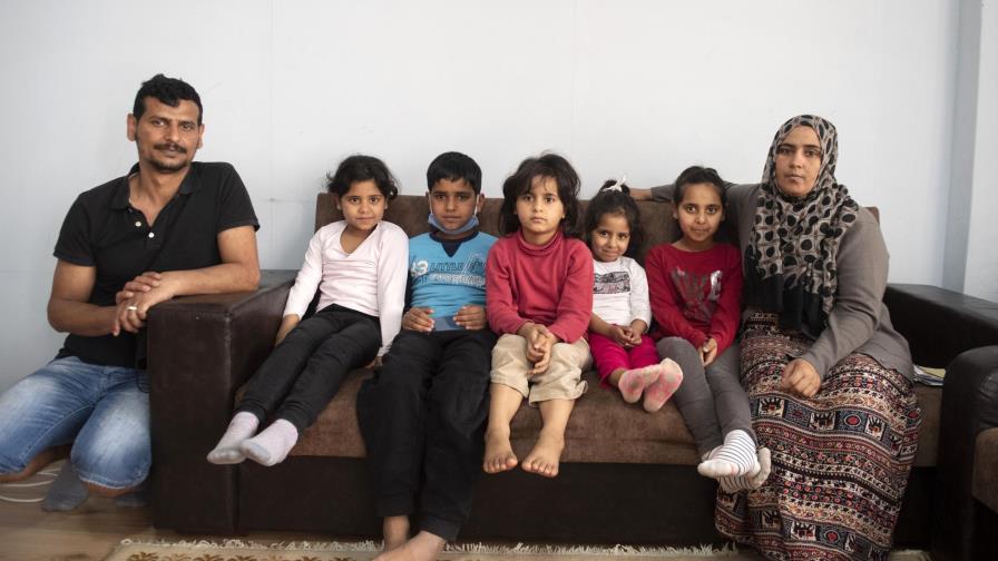 Familia siria se reencuentra en Grecia tras odisea de 3 años