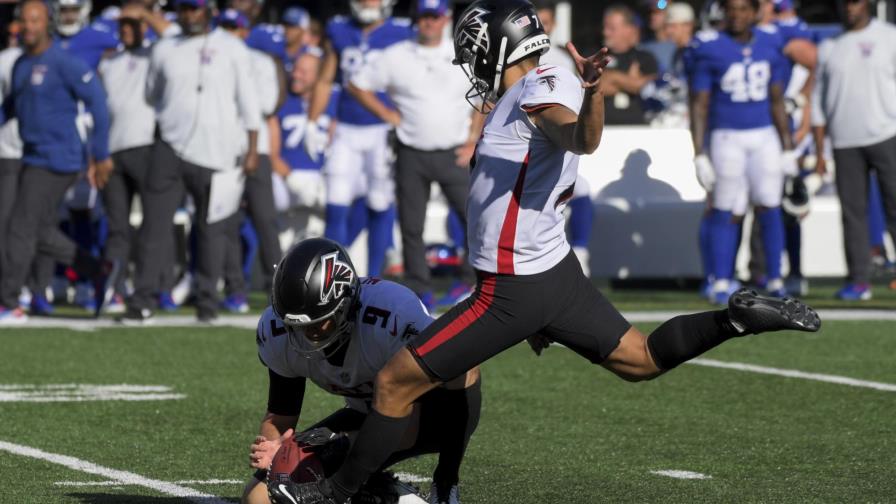 Falcons remontan al superar 17-14 a Giants