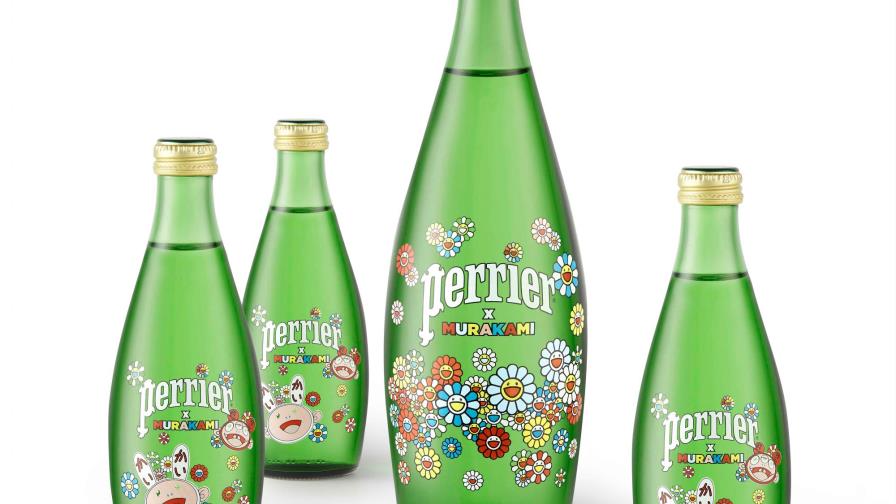 ¿Probaste ya la Perrier x Murakami?