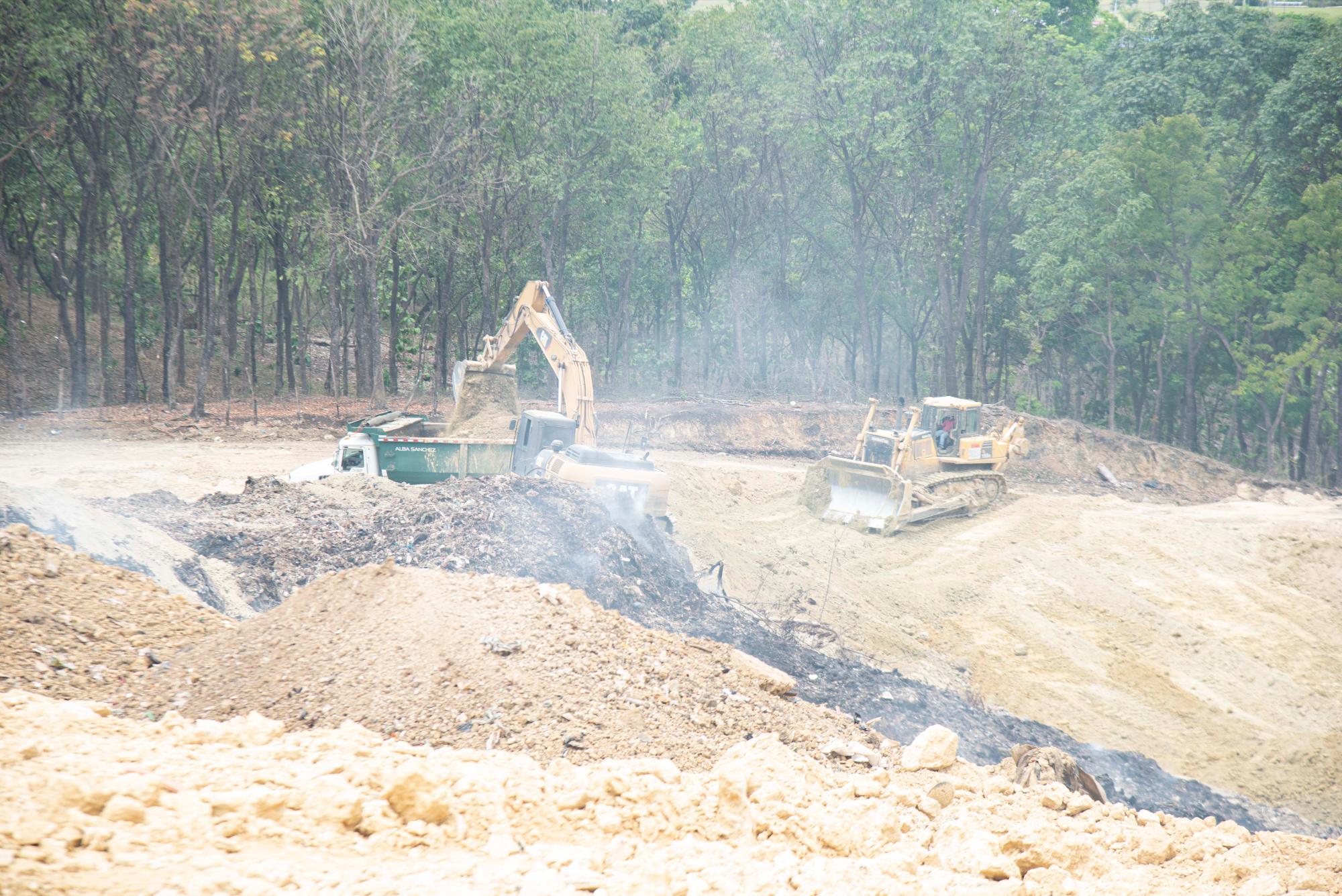 En la parte suroeste los trabajos están avanzados.