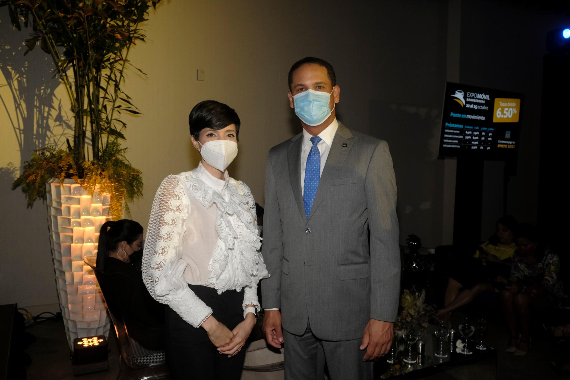 Estíbaliz González y Gregory Soriano. 