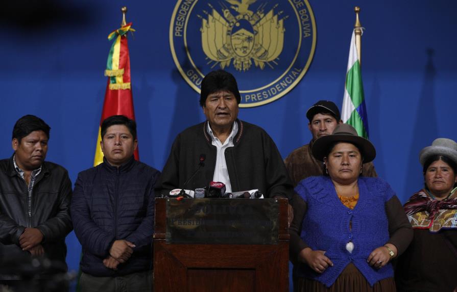 La renuncia de Morales deja un vacío de poder en Bolivia