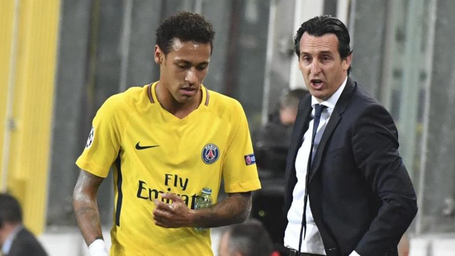 Emery: “Neymar puede coger el relevo de Messi y Cristiano”