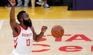 Harden anota 61, m&aacute;ximo de por vida, en triunfo sobre Knicks