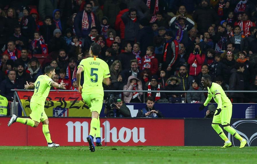 Dembelé se redime salvando al Barça contra el Atlético; el Real Madrid humillado