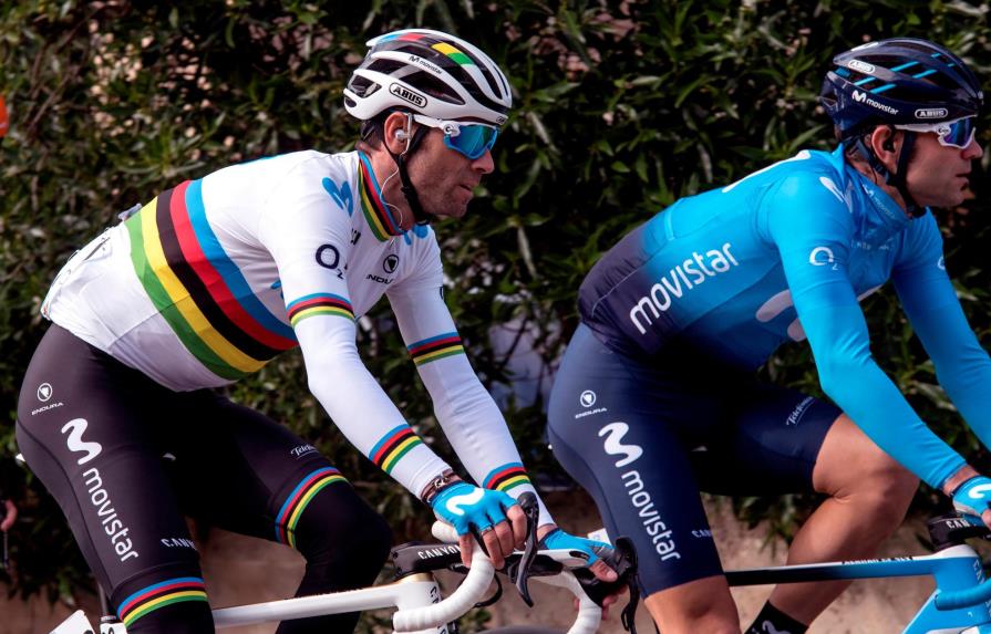 El ciclista del Movistar Mikel Landa se rompió la clavícula