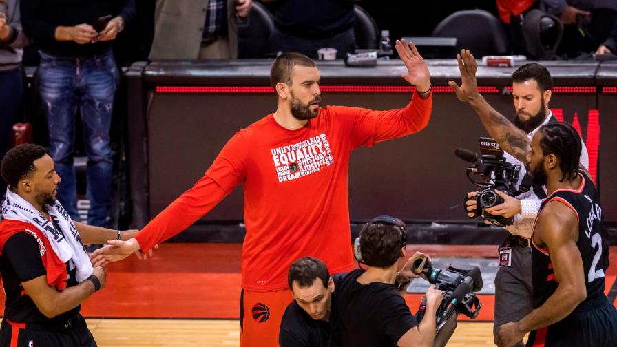 Marc Gasol: “Me he sentido muy confortable en mi debut en Toronto”