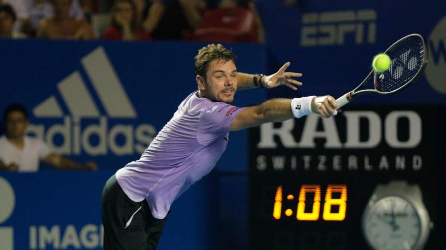 Wawrinka inicia con el pie derecho en Acapulco