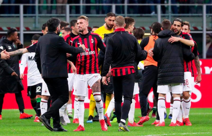 FÚTBOL ITALIA: El Milan gana y se sube al podio, el Lazio barre a la Roma