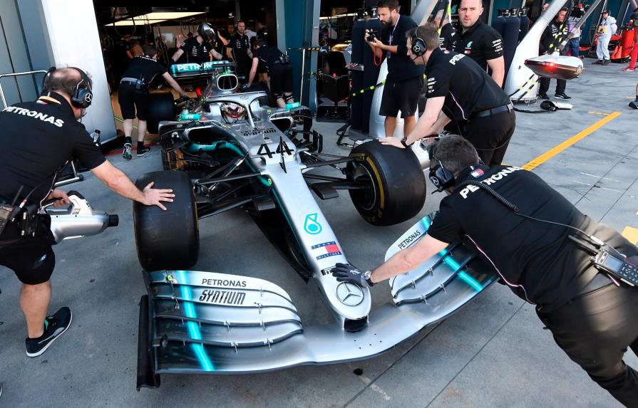 Lewis Hamilton, el más rápido de 1ra práctica en Australia