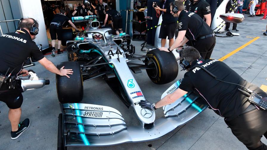 Lewis Hamilton, el más rápido de 1ra práctica en Australia
