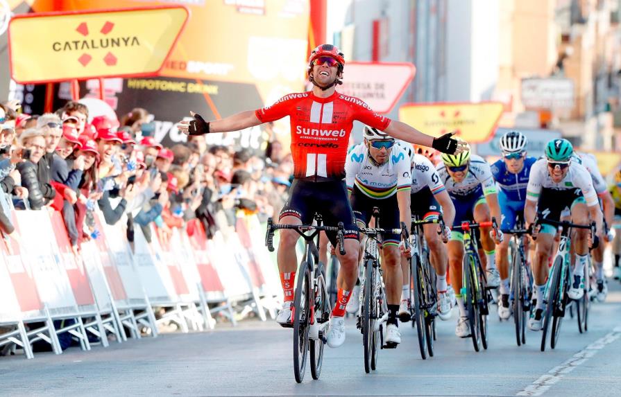 Matthew ganó la segunda etapa de la Volta a Catalunya, De Gendt sigue líder