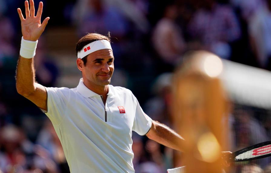 Roger Federer avanza firme a tercera ronda en Wimbledon