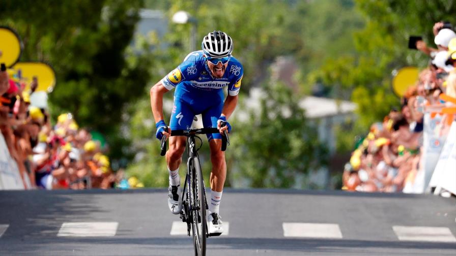 Julian Alaphilippe gana la tercera etapa y es el nuevo líder del Tour