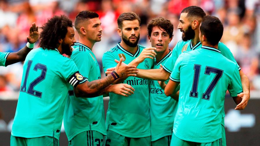 Primera victoria de la pretemporada para el Real Madrid con festival ofensivo