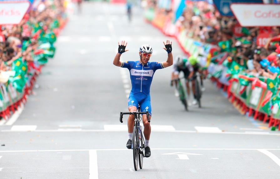 Philippe Gilbert gana en Bilbao, Roglic sigue de rojo en la Vuelta