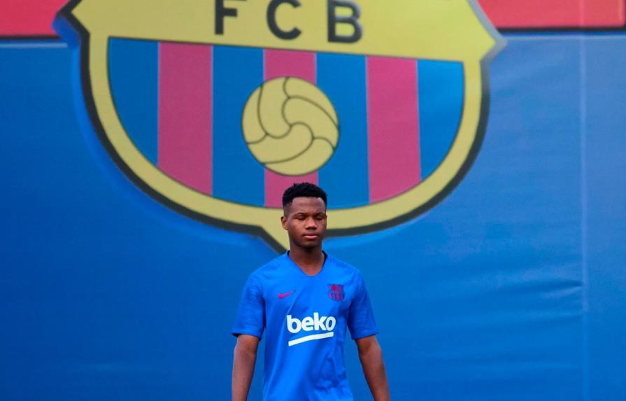 Ansu Fati, con 16 años, titular por el  Barça y Luis Suárez estará como suplemente