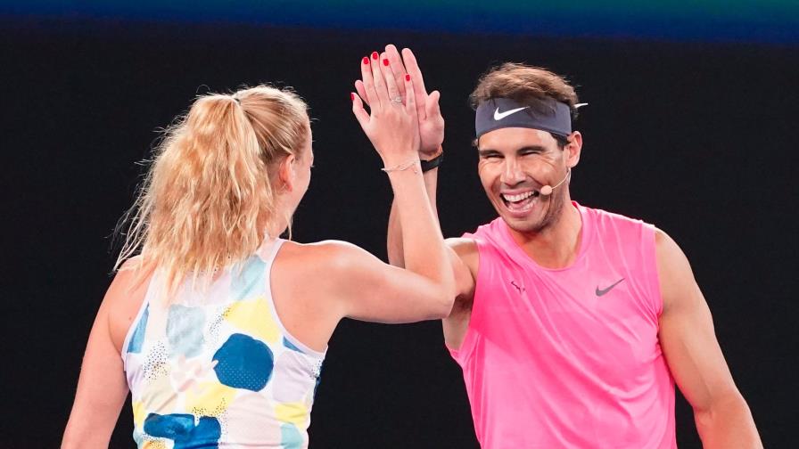 Nadal, Djokovic y Federer, en exhibición contra los incendios en Australia