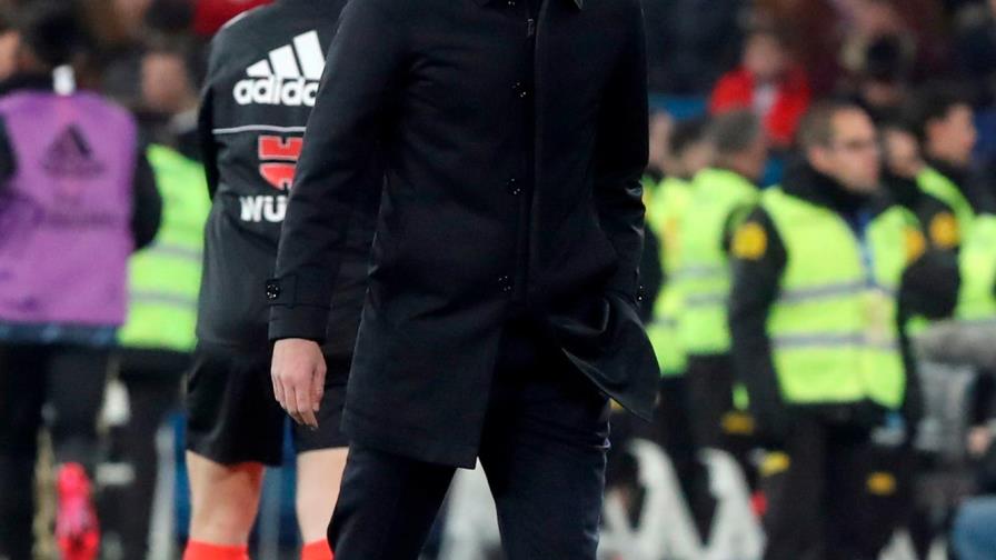 Entrenador Zinedine Zidane, y la maldición de la Copa del Rey