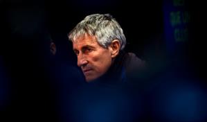 Quique Setién sobre los pitos del Camp Nou: Es producto de los nervios