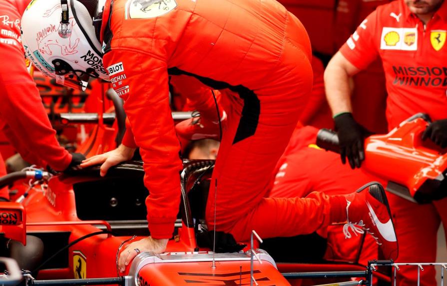 El Ferrari se rompe y Sebastian Vettel sigue sin tomarle el pulso a su coche