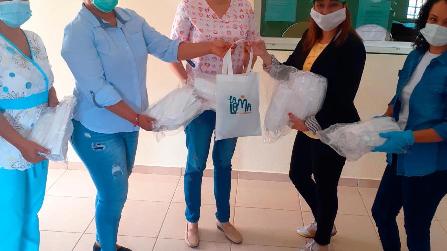 Macadamia La Loma dona mascarillas a La Sierra