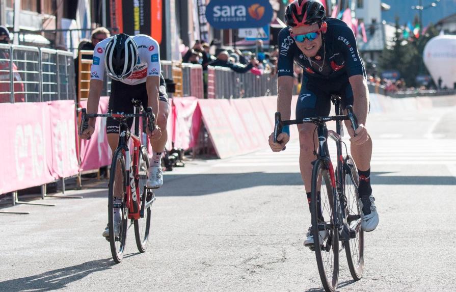 Los dos primeros separados por 86 centésimas a un día del final del Giro