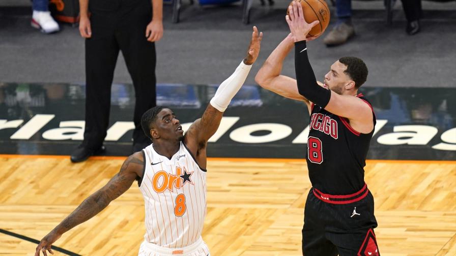 LaVine anota 39; Bulls apabullan a Magic