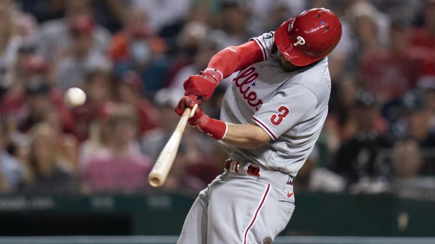 Con jonrón de Harper, Filis superan 5-4 a Nacionales