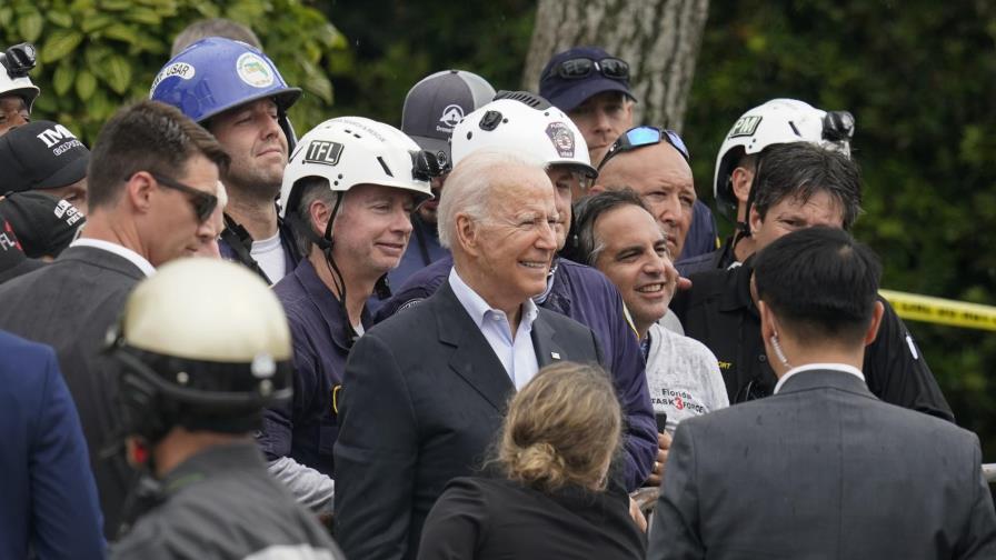 Reanudan labores de rescate en edificio derruido en Miami