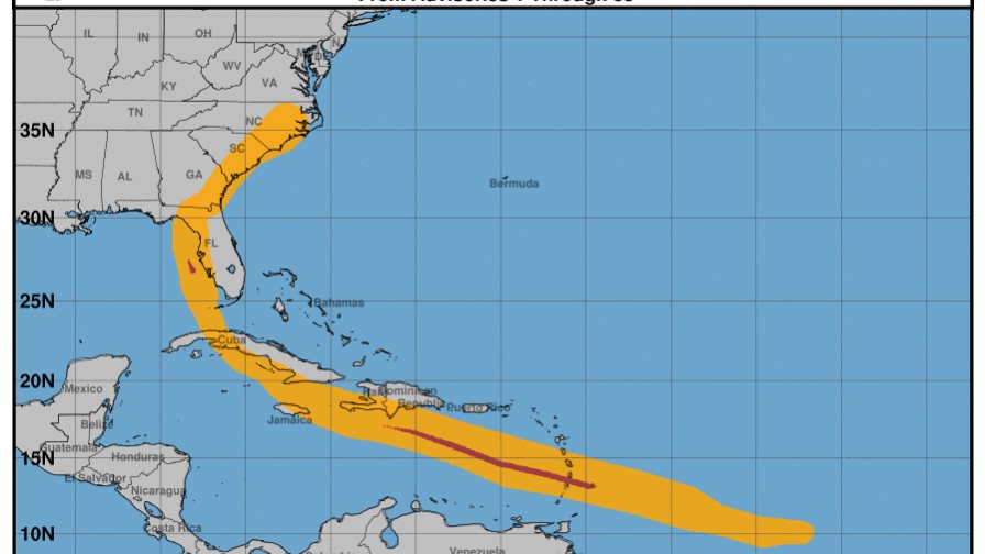 Alerta de inundación en Nueva York por fuertes lluvias provocadas por Elsa