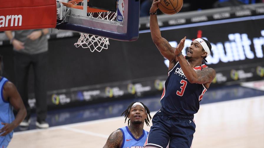Beal y los Wizards derrotan a Wall y los Rockets 131-119