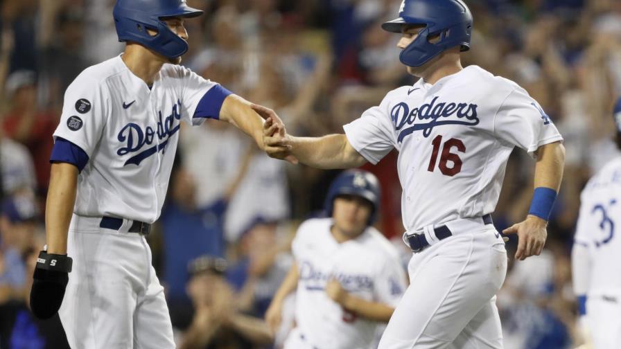 Dodgers ganan a Angelinos 5-3 con un doble de Taylor