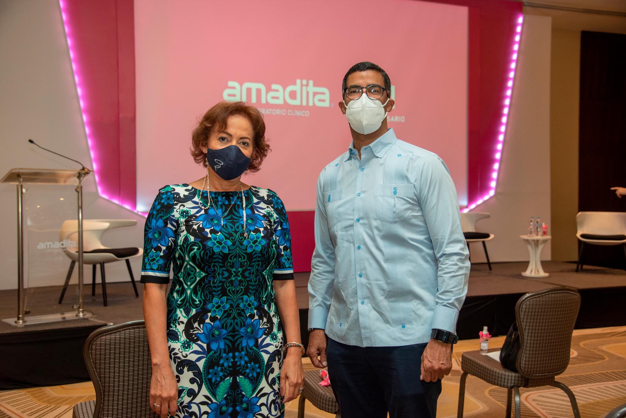 Asilda Polanco y José Eduardo Mendoza. (Ricardo Hernández)