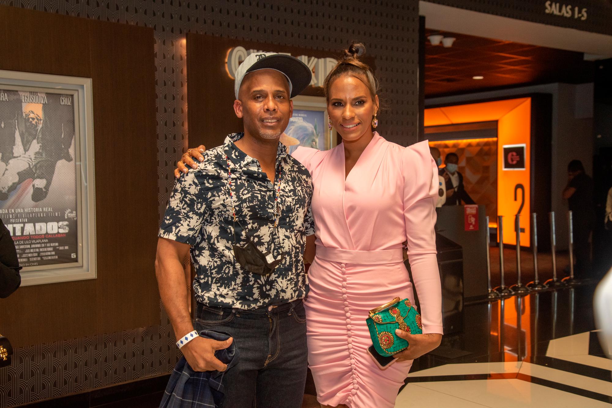 Waddys Jaquez y Ruth Emeterio. 