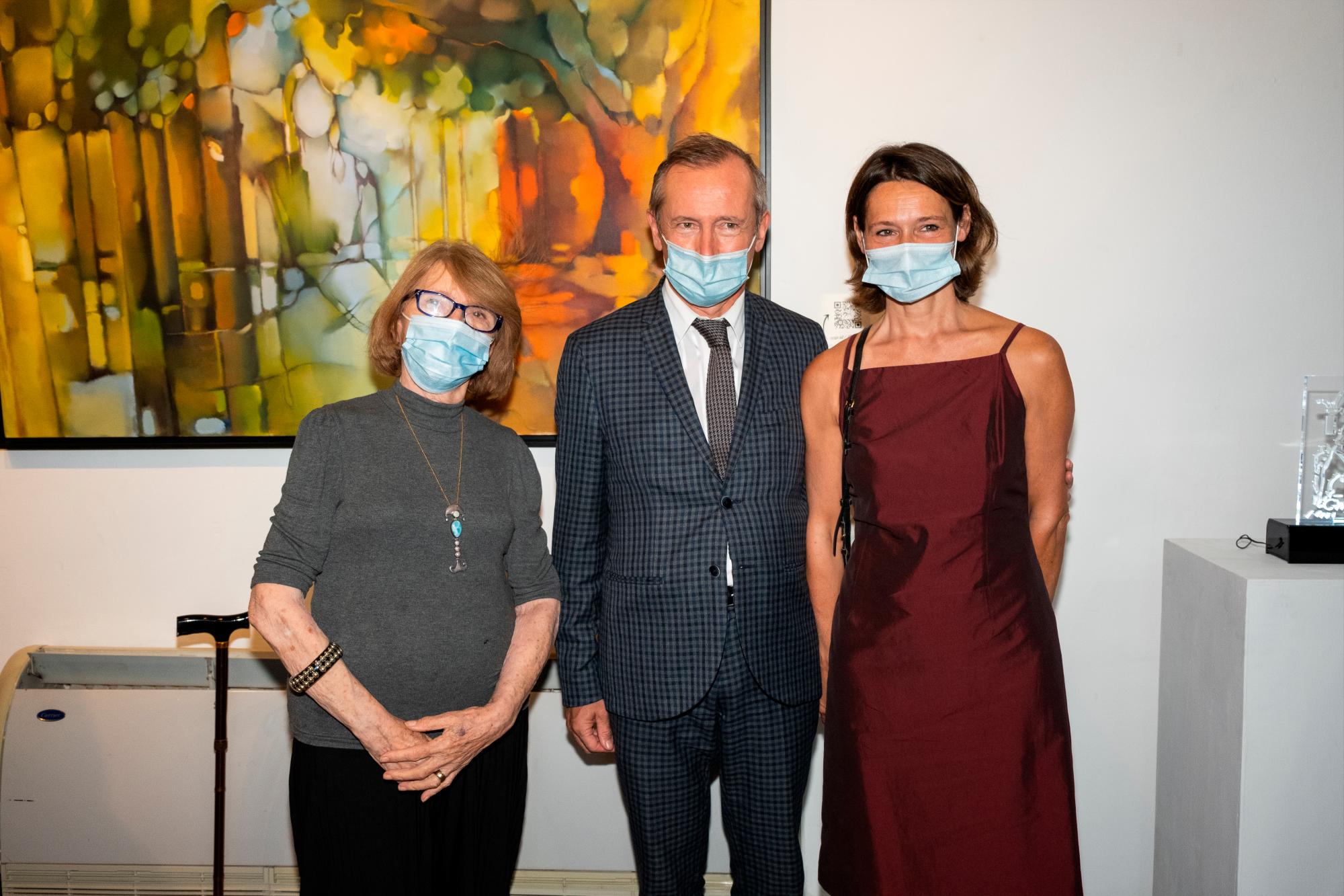 Marian de Tolentino, Eric y Florence Fournier.