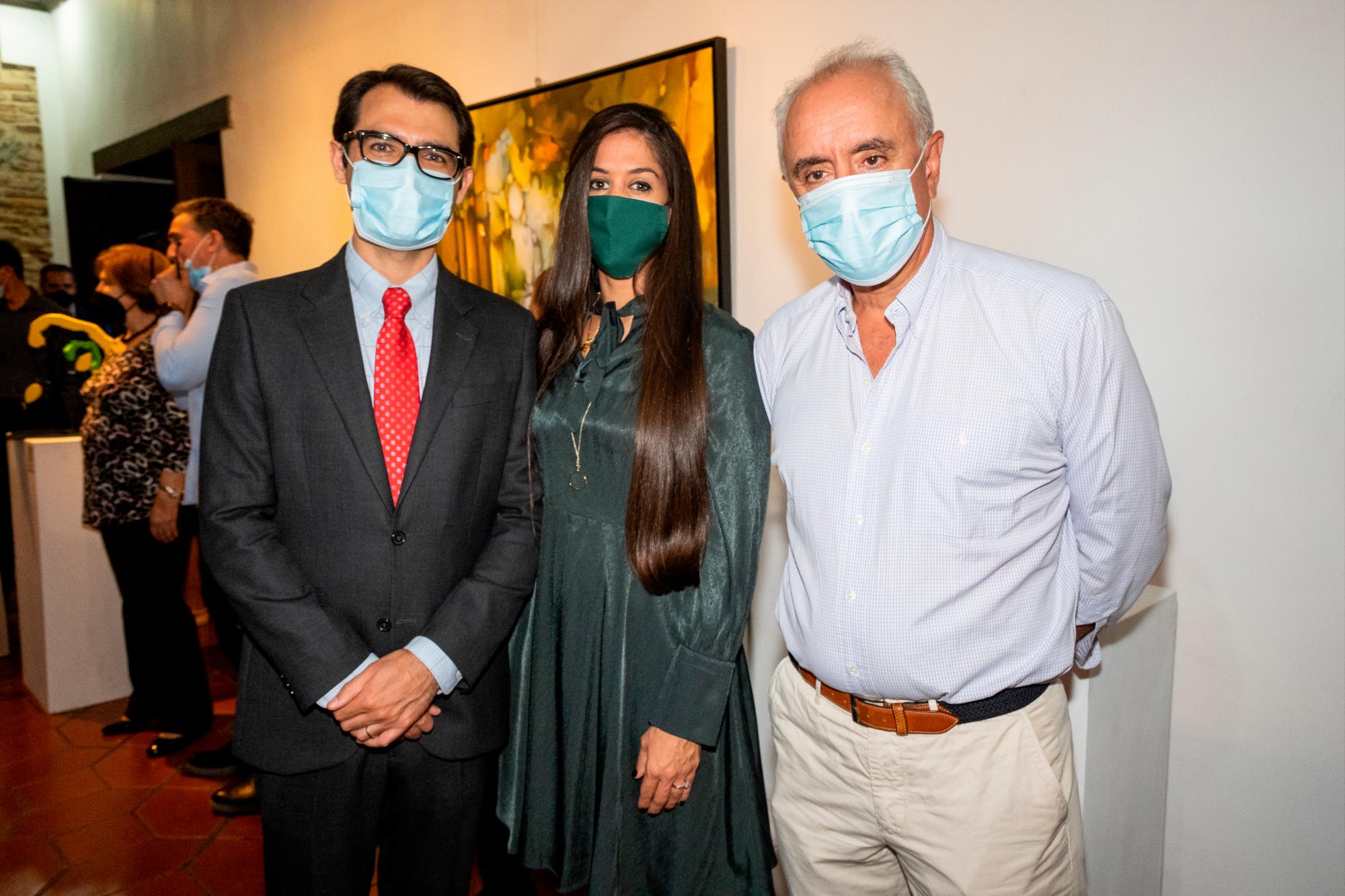 Javier Rodríguez Zelnick, Chiara Ieromazzo de Rodríguez y Pablo Gómez de Olea.