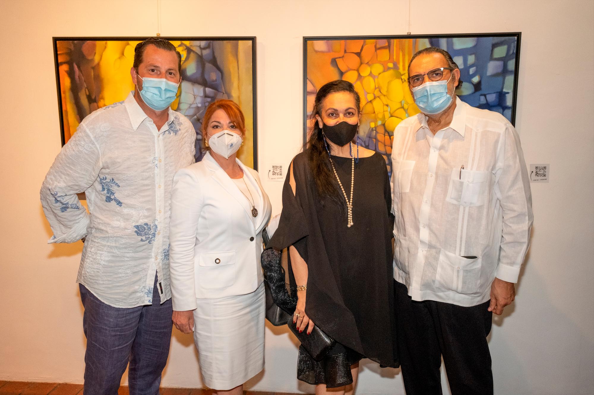 Carlos Arnal, Liza Álvarez, María León Bermúdez y Marcos Rivera.