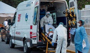 Ocupaci&oacute;n hospitalaria por COVID-19 es alta en el Distrito Nacional y Santiago a pocos d&iacute;as de festivos