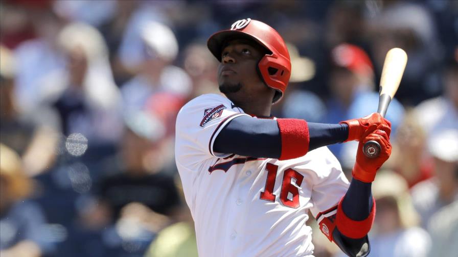 Llegó Robles a los Nacionales, con su energía acostumbrada