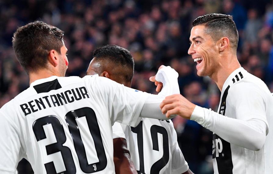 Cristiano Ronaldo anota en triunfo de Juventus ante 