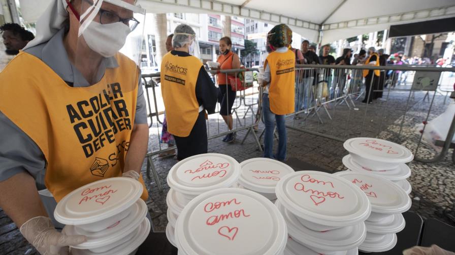 Brasil resiente el peso de la pandemia Brasil resiente el peso de la pandemia