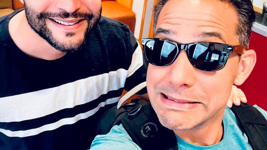 La foto de Sergio Carlo y Rafael Paz tras su recordada discusión pública 